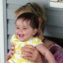 Julia smiles